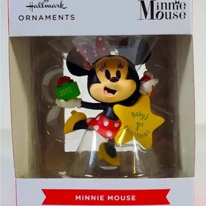 Hallmark Disney Minnie Mouse baby 1st first Christmas 2022 Christmas Ornament